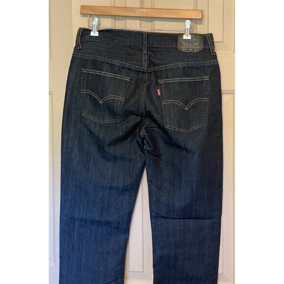 Levi 511 Dark Wash Jeans Slim Fit Denim Women's 20 Reg Red Tab - Picture 5 of 8